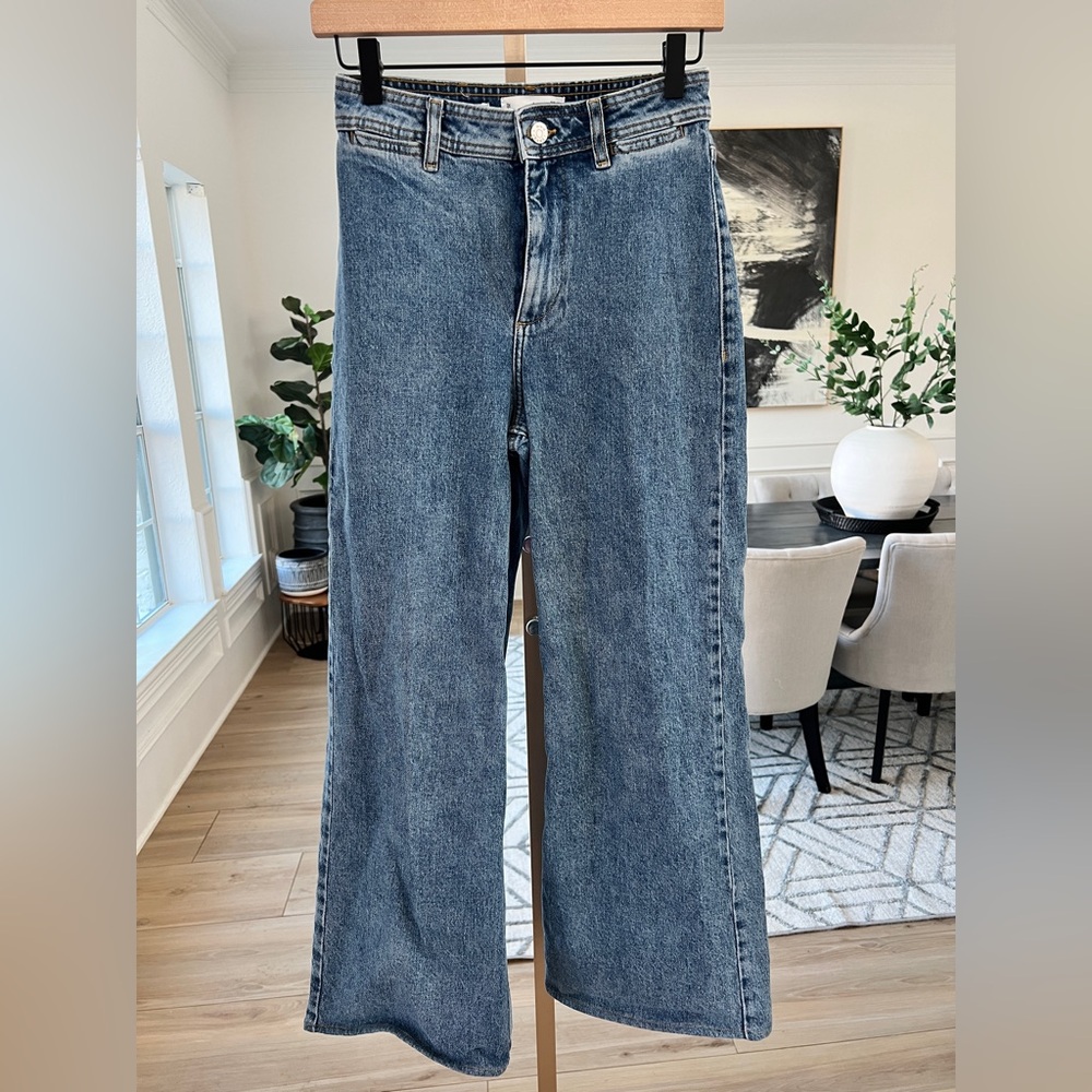 MNG Denim “Catherine” Wide Leg Jeans